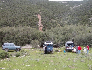  En jeep en Cerdeña 